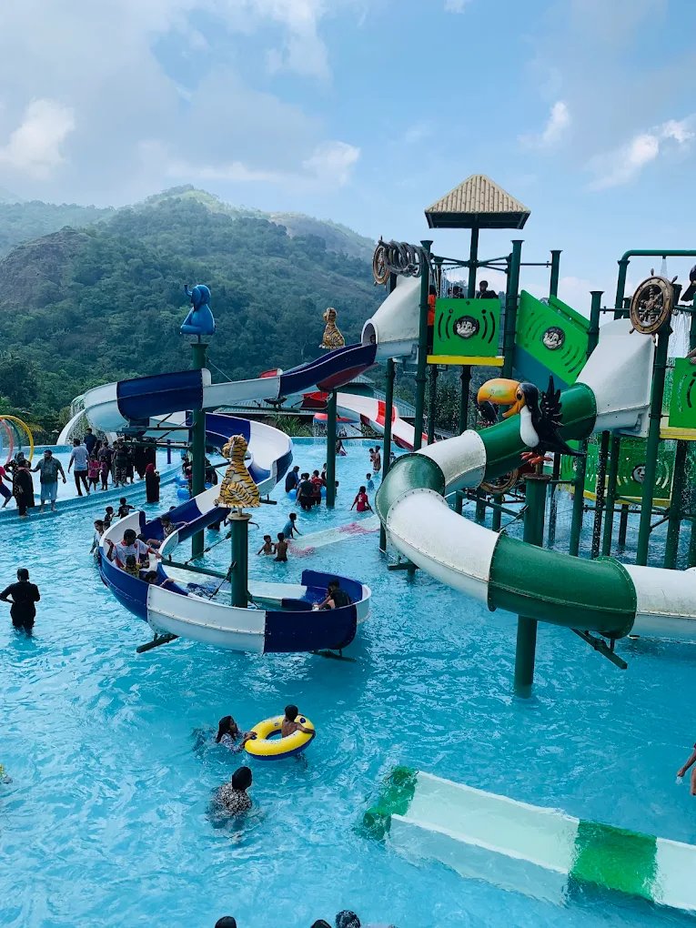 Sky Wave Water Park Kakkadampoyil - Family fun and adventure pools in the hills